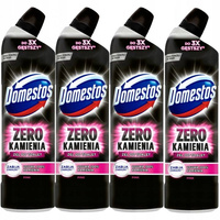 Domestos Zero Kamienia Pink Żel do WC 4x750ml