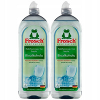Frosch Nabłyszczacz do Zmywarek Bioalkohol 2x750ml