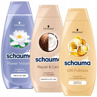 Schauma Szampon do Włosów Objętość Odbudowa Mix
