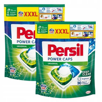 Persil Power Caps Kapsułki do Prania Bieli 46 sztuk x2