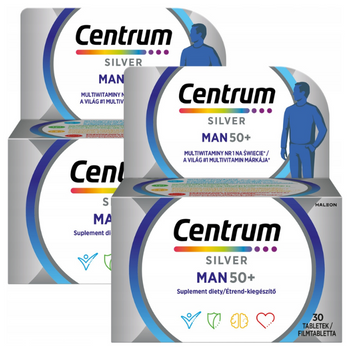 Centrum Suplement Diety dla Mężczyzn 50+ 30 szt. x2
