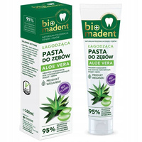 Bio Madent Aloe Vera Pasta do Zębów Wrażliwych CBD Bez Fluoru 100 ml