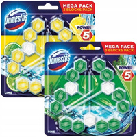 Domestos Power 5 Kostka Toaletowa do WC Mix 6x55g