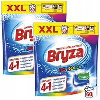 Bryza 4w1 Kapsułki do Prania Kolorów 60 szt XXL x2