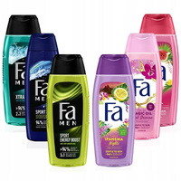 Fa Żel pod Prysznicz Zestaw Ona On Mix Zapachów x6