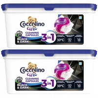 Coccolino Care Kapsułki do Prania Czarnego 27szt x2