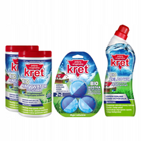 KRET Bakterie do szamba 2kg Kostka i Żel WC Gratis