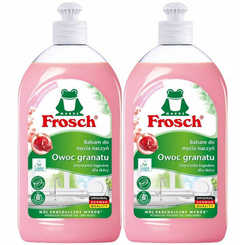 Frosch Owoc granatu Balsam do Mycia Naczyń 2x500ml