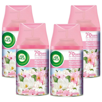 Air Wick Freshmatic Magnolia Kwiat Wiśni 250ml x4