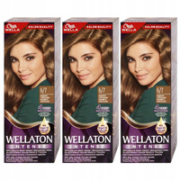 Wellaton Intense Farba Włosów 6/7 Głęboka Czekolad x3