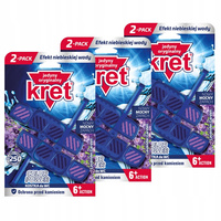 Kret Zawieszka do WC Barwiąca Lawenda 2x40g x3
