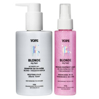 Yope Blonde Szampon i Mgiełka Kwarc x2