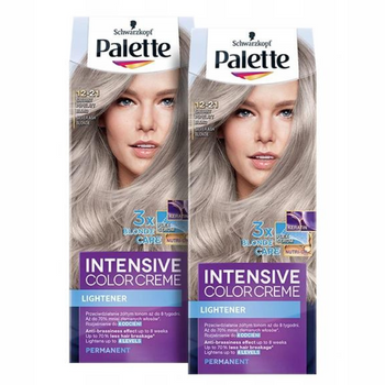Palette Farba do włosów 12-21 Popielaty Sreb Blond x2