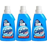 Calgon Żel Odkamieniacz Pralki Zmiękczacz 750ml x3