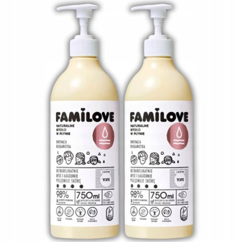 Yope Familove Pielęgnujące Mydło w Płynie 2x750ml