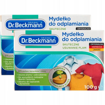 Dr Beckmann Mydełko do Odplamiania na Plamy 2x100g