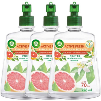 Air Wick Active Fresh Odświeżacz Wkład 228ml x3
