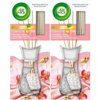 Air Wick Patyczki Zapachowe Szlachetny Jedwab 25ml x2
