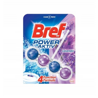 Bref Power Activ 50g Zawieszka do WC Lawenda