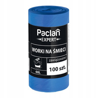 Paclan Expert Worki na Śmieci Uniwersalne 60l 100 sztuk