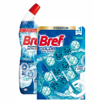 Bref Floral Delight Ocean Żel do WC + Zawieszka