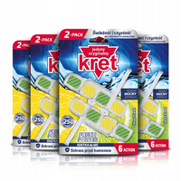Kret Zawieszka do WC Citrus Fresh 2x40g x4