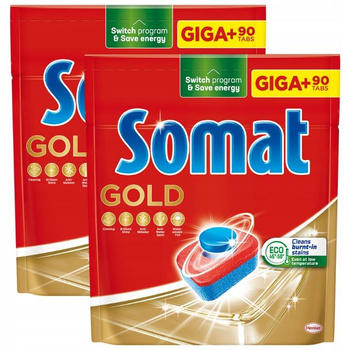 Somat Gold Tabletki do Zmywarki 180 szt