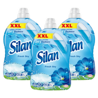 Silan Fresh Sky Płyn do Płukania 2,86L 130 prań x3