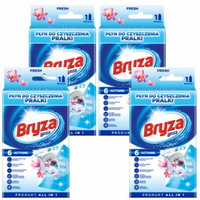 Bryza Płyn do Czyszczenia Pralki Regular 4x250ml