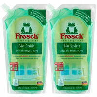 Frosch Płyn Środek do Mycia Szyb i Luster Zapas 1L x2