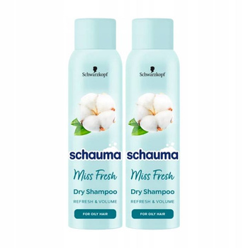 Schauma Miss Fresh Suchy Szampon 150ml x2