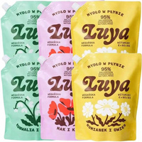 Yope Luya Mydło w Płynie Konwalia Migdał Mak Rumianek Kakao Mix 6x800ml