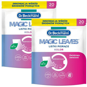 Dr Beckmann Chusteczki do Prania Koloru 2x20szt