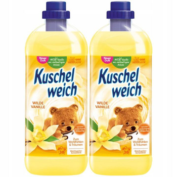 Kuschelweich Wilde Vanille Płyn do Płukania 1L 38p x2