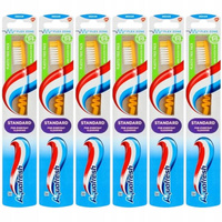 Aquafresh Family Szczoteczka do Zębów Medium x6