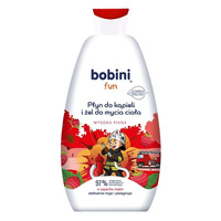 Bobini Fun Płyn do Kąpieli dla Dzieci Malina 500ml