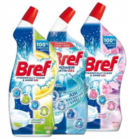 Bref Hygiene Żel do WC Mix Zestaw Czystość 3x700ml