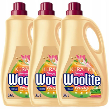 Woolite Płyn do Prania Koloru Fruity 3,6L 60pr x3