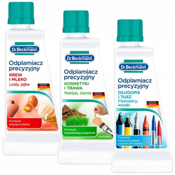 Dr. Beckmann Odplamiacz Precyzyjny Mix 3x50ml