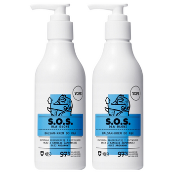 Yope Naprawczy Balsam - Krem do Rąk S.O.S. 160ml x2