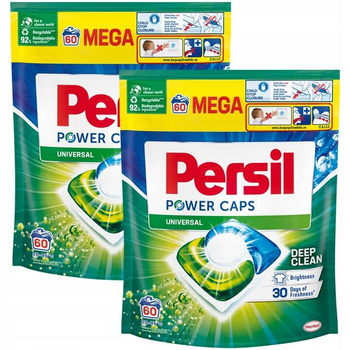 Persil Power Caps Kapsułki do Prania Bieli Zestaw 120 szt.