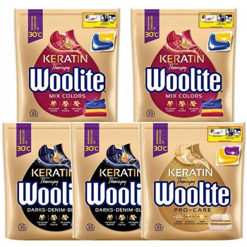 Woolite Kapsułki Prania Color Dark Pro Care 165szt