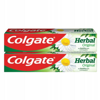 Colgate Herbal Original Ziołowa Pasta do Mycia Zębów 2x75ml