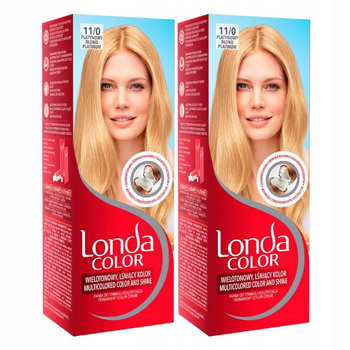 Londa Color Farba Włosów Platynowy Blond 11/0 x2