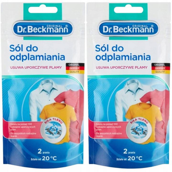 Dr. Beckmann Sól do Odplamiania do Prania 2x80g