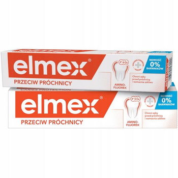 Elmex Pasta do Mycia Zębów Przeciw Próchnicy 2x75 ml