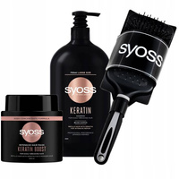 Syoss Keratin Szampon do Włosów + Maska + Gratis