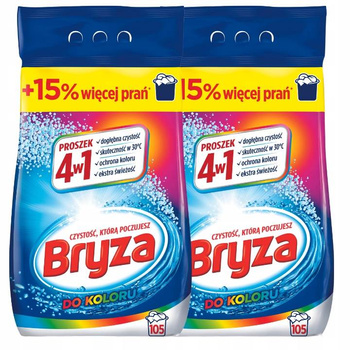 Bryza Proszek do Prania 4w1 Kolor 13,65kg 210pr
