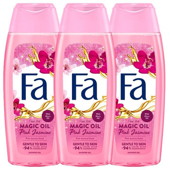 Fa Żel pod Prysznic Magic Oil Różowy Jaśmin 400ml x3