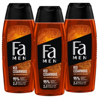 Fa Men Żel pod Prysznic Drzewo Cedrowe 400ml x3